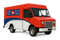 canada post truck no background