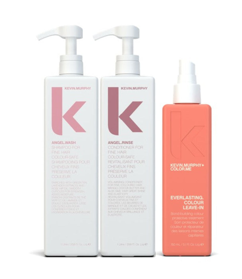 Three Kevin Murphy hair care products on a white background - Hair Care Canada