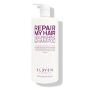 Shampoo bottle labeled 'Repair My Hair Nourishing Shampoo' by Eleven Australia on a white background - hair Care Canada