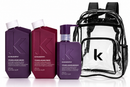 Kevin Murphy Young Again Trio Free Limited Edition Clear Backpack – Professional Shampoo – Gift Set (Canada)