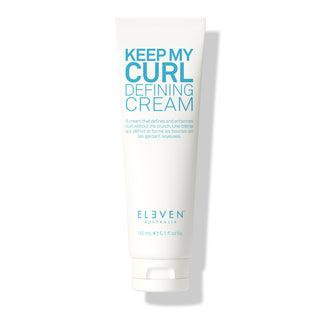 Tube of 'Keep My Curl Defining Cream' by Eleven on a white background-Hair Care Canada