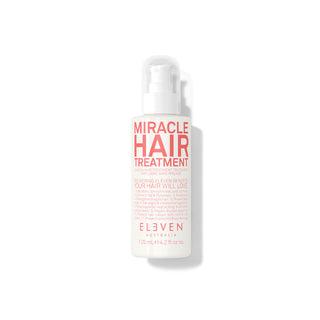 Bottle of 'Miracle Hair Treatment' by Eleven on a white background-Hair Care Canada