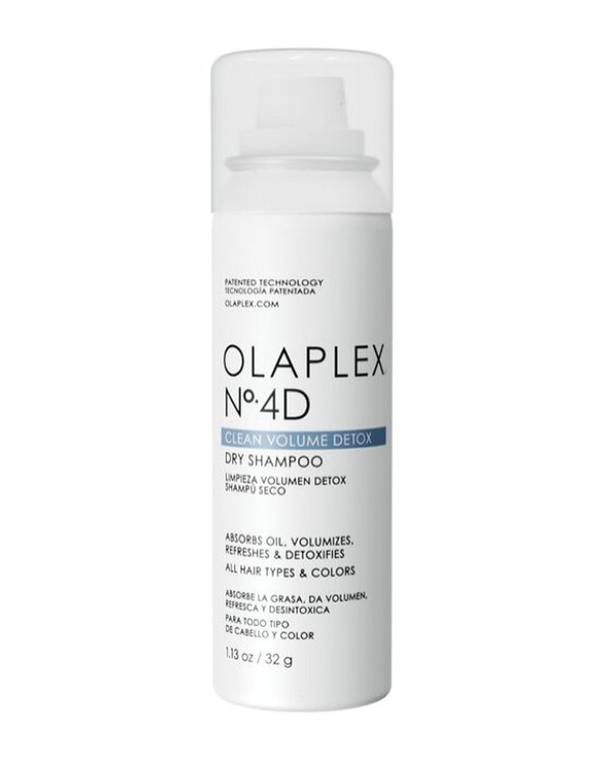Olaplex No.4D dry shampoo bottle on a white background-Hair Care Canada