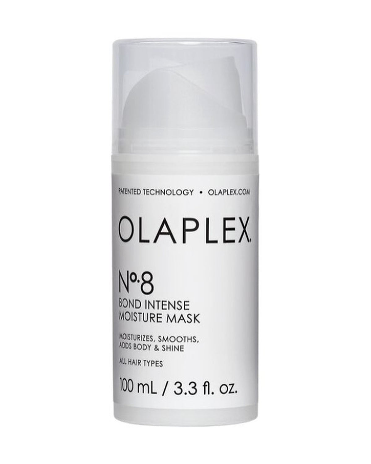 Olaplex No.8 Bond Intense Moisture Mask bottle on a white background-Hair Care Canada