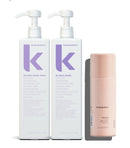 Two Kevin Murphy bottles with a pink bottle on a white background - Hair Care Canada