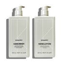 Two bottles of Dior hand wash and lotion on a white background - Hair Care Canada