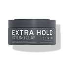 Jar of Extra Hold Styling Clay by Eleven on a white background-Hair Care Canada