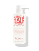 Shampoo bottle labeled 'Miracle Hair Treatment Shampoo' by Eleven Australia on a white background-hair Care Canada