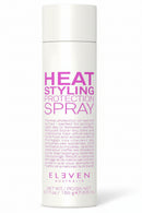 Heat styling protection spray bottle with 'Eleven Australia' branding on a white background - Hair Care Canada