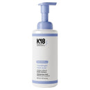 Hair Care Canada K18 TripleBright purple shampoo bottle for neutralizing brassy tones in blonde and silver hair.