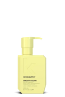 Yellow bottle of Kevin Murphy Smooth Again product on a white background - Hair Care Canada