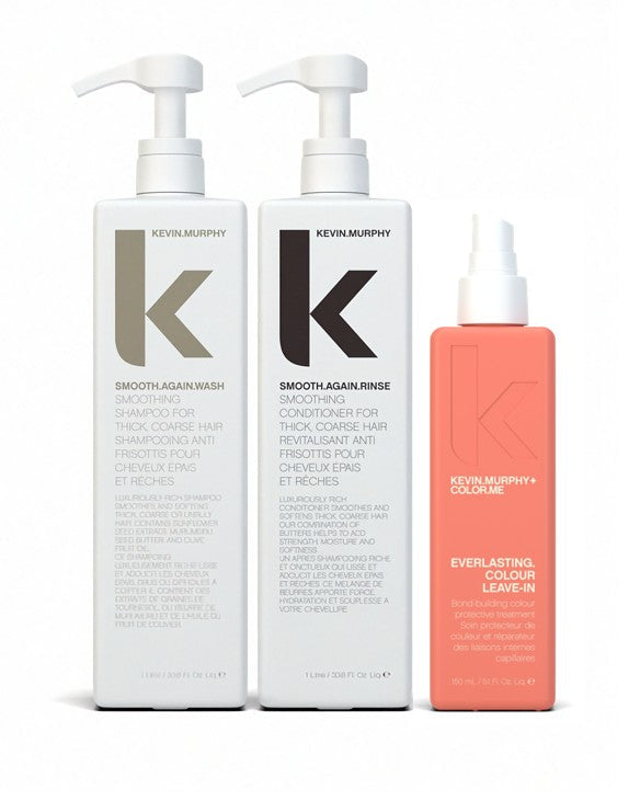 Three Kevin Murphy hair care products on a white background - Hair Care Canada