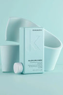 Kevin Murphy Killer Curls Wash bottle with packaging on a light blue background - Hair Care Canada