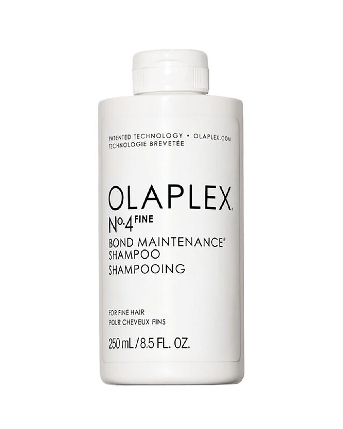 Olaplex No.4 Fine Bond Maintenance Shampoo bottle on a white background - Hair Care Canada